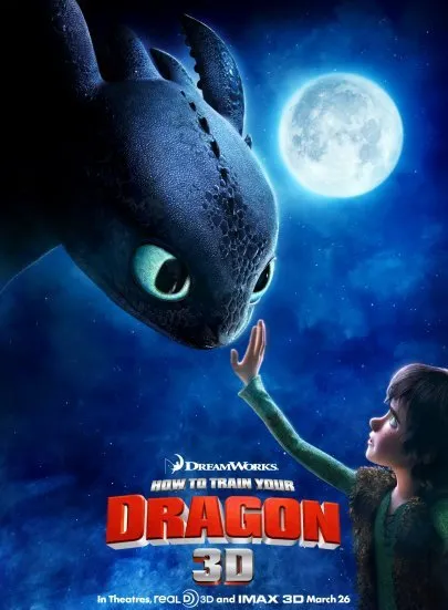 How to train your dragon theatrical poster