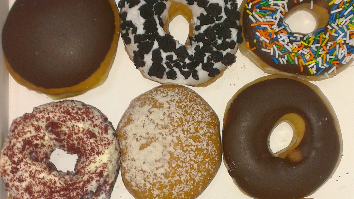 Donuts at Krispy Kreme