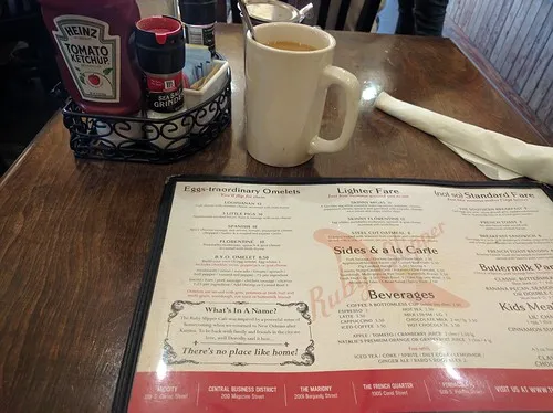 Breakfast at Ruby Slipper Cafe, New Orleans
