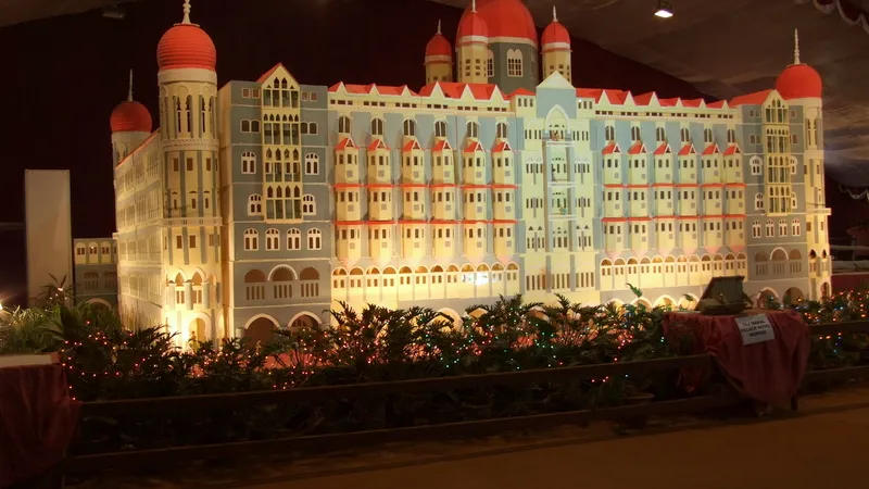 The Taj Mahal Hotel Cake